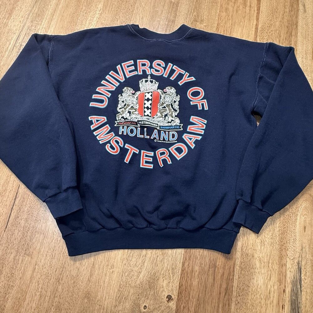 University Of Amsterdam‎ XL Crewneck Sweatshirt Holland